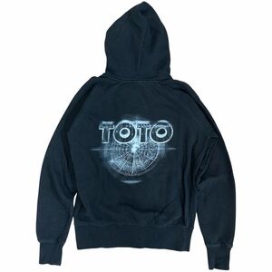 Vintage Toto Rock Band Zip Up Hoodie